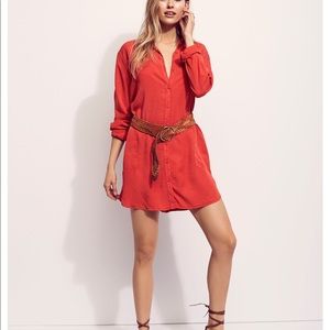 FREE PEOPLE always on time shirt dress! By Lacausa